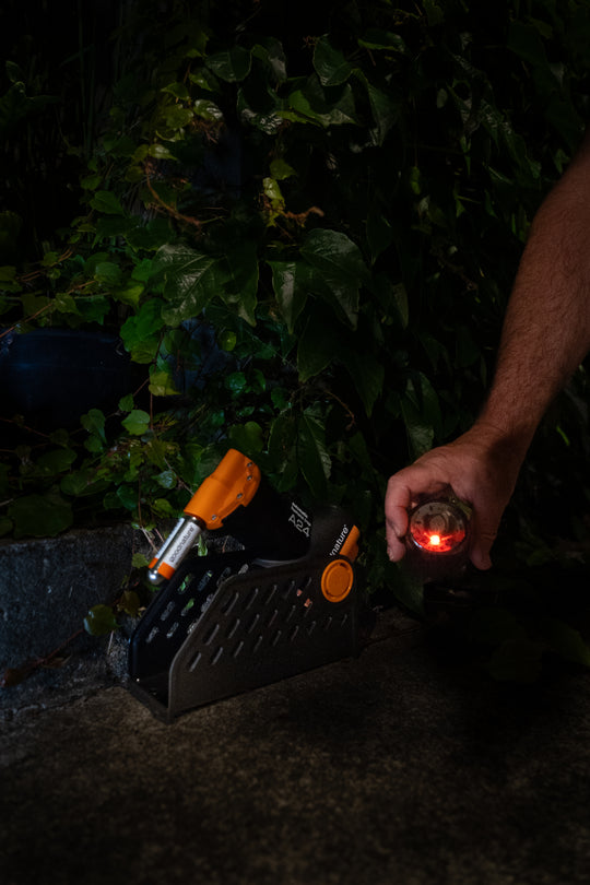 Automatic self-resetting mechanism on Goodnature A24 trap